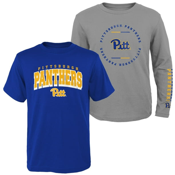 2T Heather Grey NCAA by Outerstuff NCAA Pittsburgh Panthers Toddler Long Sleeve Tee & Pant Sleep Set 2T Heather Grey NCAA by Outerstuff NCAA Pittsburgh Panthers Toddler Long Sleeve Tee & Pant Sleep Set